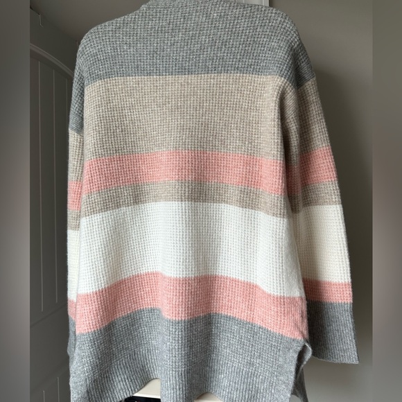 NWT Loft Striped Color Block Cardigan - Picture 6 of 11